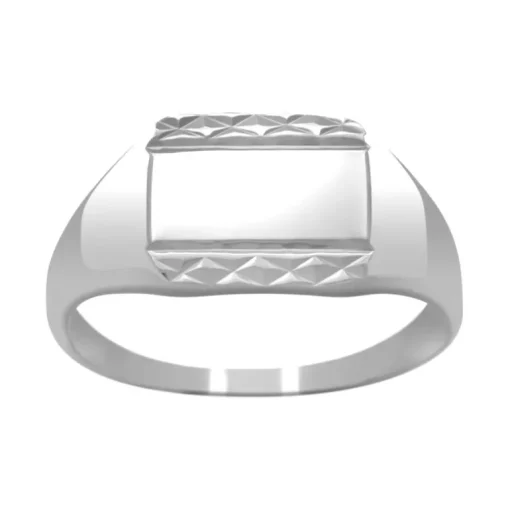 Bague Chevalière EDORA Argent 925/1000
