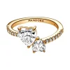 Bague Femme Pandora Timeless Scintillante Cœur Double 161198C01