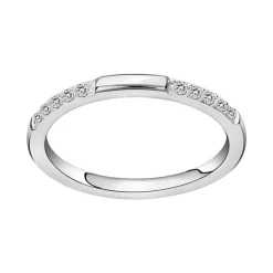 bague femme alliance EDORA ARGENT 925/1000 et Oxydes EDO70100243