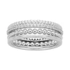 Bague Femme Alliance EDORA ARGENT 925/1000 et Oxydes EDO70100612