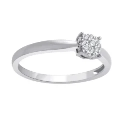 Bague Femme APOLLINE M OR 750/1000 Blanc et Diamants CR50436DW