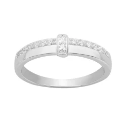 Bague Femme Barette EDORA ARGENT 925/1000 et Oxydes EDO70100856