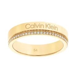 Bague Femme CALVIN KLEIN MINIMAL LINEAR Doré