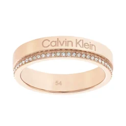 Bague Femme CALVIN KLEIN MINIMAL LINEAR Doré rose