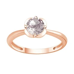 Bague Femme CAVROIS LITTLE KALISTA Or Rose 750/1000 et Quartz