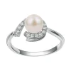 Bague Femme EDORA ARGENT 925/1000 et Perle d'eau douce 70100144