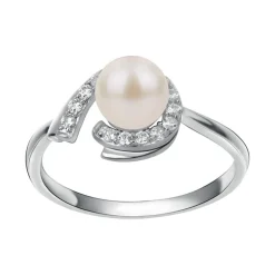Bague Femme EDORA ARGENT 925/1000 et Perle d'eau douce 70100144
