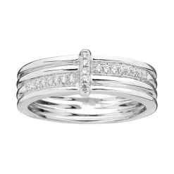 Bague Femme EDORA ARGENT 925/1000 Multiples et Oxydes 70100004