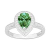 Bague Femme EDORA ARGENT 925/1000 et spinelle verte