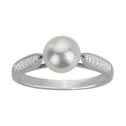 Bague Femme EDORA ARGENT 925/1000 et perle