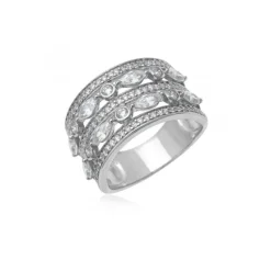 Bague Femme EDORA ARGENT 925/1000 Argenté et Oxydes H0100003