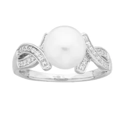 Bague femme EDORA ARGENT 925/1000 et Perle