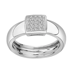 Bague femme EDORA ARGENT 925/1000 et Oxydes
