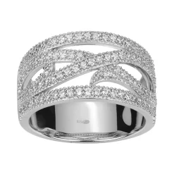 Bague Femme EDORA ARGENT 925/1000 et Oxydes