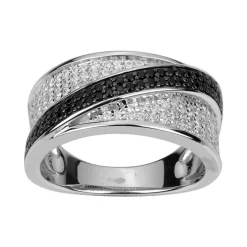 Bague Femme EDORA ARGENT 925/1000 et Oxydes