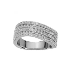 Bague Femme EDORA ARGENT 925/1000 et Oxydes