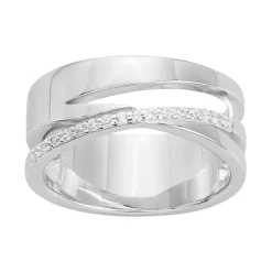 Bague femme EDORA ARGENT 925/1000 et Oxydes
