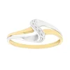 Bague Femme EDORA OR 375/1000 bicolore EDO09AB72B