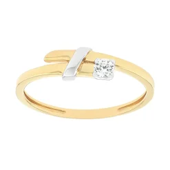 Bague Femme EDORA OR 375/1000 Jaune