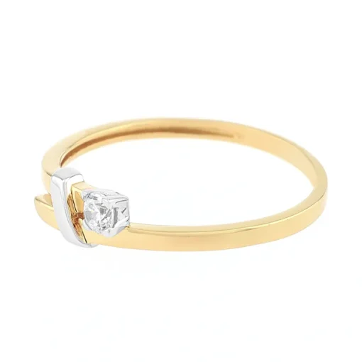 Bague Femme EDORA OR 375/1000 Jaune