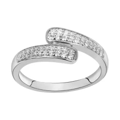 Bague femme empierrée EDORA ARGENT 925/1000 et Oxydes