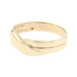 Bague Femme Entrelacée OR 750/1000 Jaune