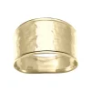 Bague Femme Estampée EDORA OR 750/1000 Jaune
