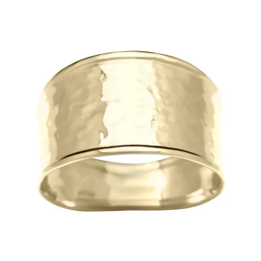 Bague Femme Estampée EDORA OR 750/1000 Jaune