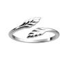 Bague Femme LES CADETTES EPI Laiton Argenté