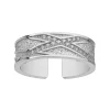 Bague Femme LES CADETTES LIENS PRÉCIEUSE Laiton Argenté