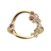 Bague Femme LES CADETTES FLEUR DE CACTUS Laiton Doré