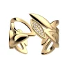 Bague Femme LES CADETTES ARBRE DE VIE Laiton Doré