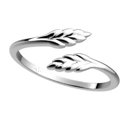 Bague Femme LES CADETTES EPI Laiton Argenté