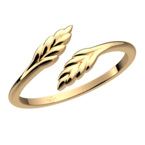 Bague Femme LES CADETTES EPI Laiton Doré
