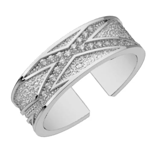 Bague Femme LES CADETTES LIENS PRÉCIEUSE Laiton Argenté