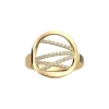 Bague Femme Liens Les Georgettes Les Précieuses Doré et Oxydes