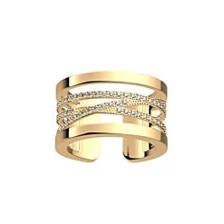 Bague Femme Liens Les Georgettes Les Précieuses Doré et Oxydes