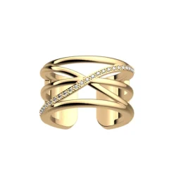Bague Femme Louxor Les Georgettes Les Précieuses Doré et Oxydes