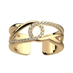 Bague Femme 8mm LES GEORGETTES SONGE Laiton Doré