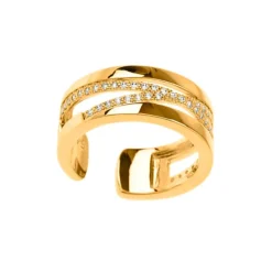 Bague Femme 8mm LES GEORGETTES LIENS Laiton Doré