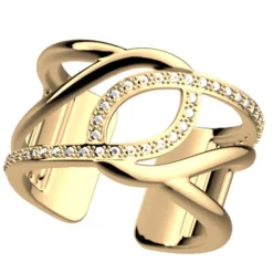 Bague Femme 12mm LES GEORGETTES SONGE Laiton Doré