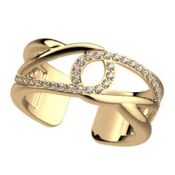 Bague Femme 8mm LES GEORGETTES SONGE Laiton Doré