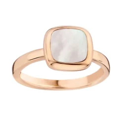 Bague Femme ONE MORE Pantelleria OR 750/1000 Rose avec Nacre