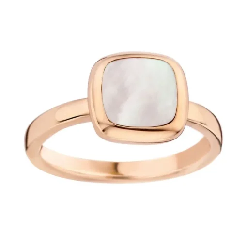 Bague Femme ONE MORE Pantelleria OR 750/1000 Rose avec Nacre