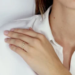 Bague Femme OR 750/1000 Jaune