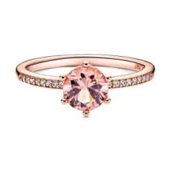 Bague Femme Pandora Moments Solitaire Couronne Scintillante 188289C01