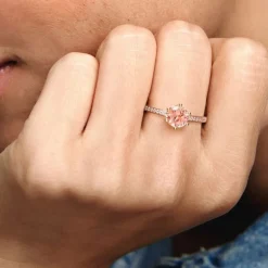 Bague Femme Pandora Moments Solitaire Couronne Scintillante 188289C01