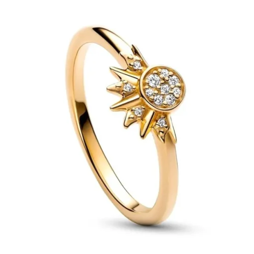 Bague Femme Pandora Moments Céleste Soleil Scintillant 162674C01