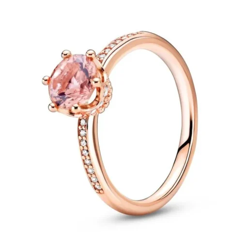 Bague Femme Pandora Moments Solitaire Couronne Scintillante 188289C01