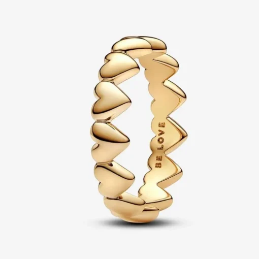 Bague Femme Pandora Moments Farandole de Cœurs 163427C00